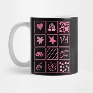 Pink cute pattern Mug